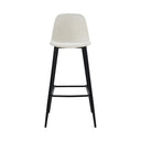 Taburete metal natural