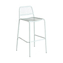 Silla acero blanco