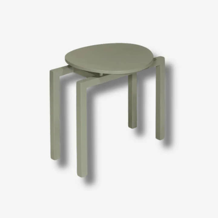 Taburete Salvador - Reposapiés y puffs - El Workshop - Madera lacada