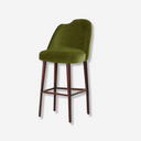silla taburete para bar dovain studio de diseño color verde