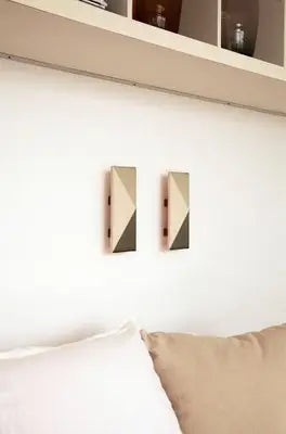 lampara de pared de ceramica moderno hehco a mano