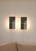 lampara de ceramica de pared tiles door violaine dharcourt hecha a mano