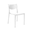 Silla polipropileno blanco
