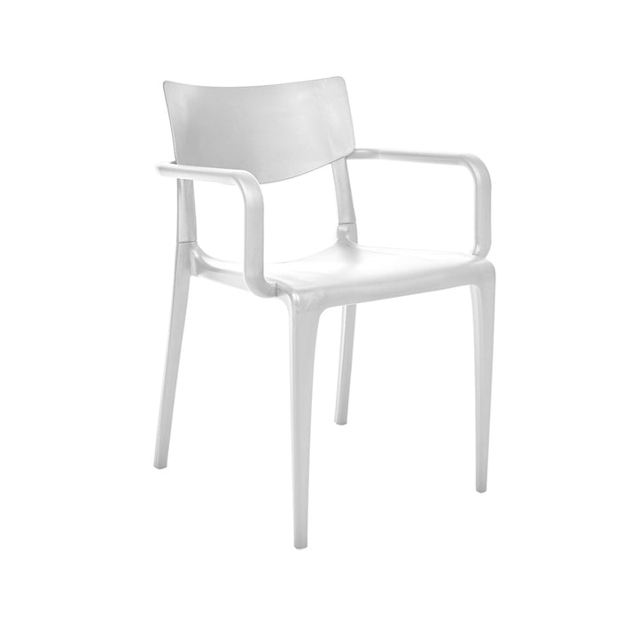 Sillón polipropileno blanco