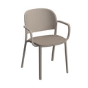 Sillón polipropileno taupe