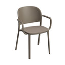 Sillón polipropileno taupe
