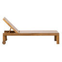 Tumbona de exterior madera