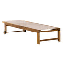 Tumbona de exterior madera