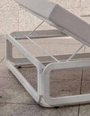 Tumbona de exterior acero