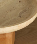 Bandeja VIDEIX de mármol y madera de abedul marrón natural - Accesorio - El Workshop - madera de abedul