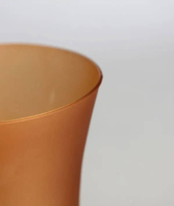 Jarrón ELISEA naranja en vidrio - Jarrones y centros - El Workshop - vidrio