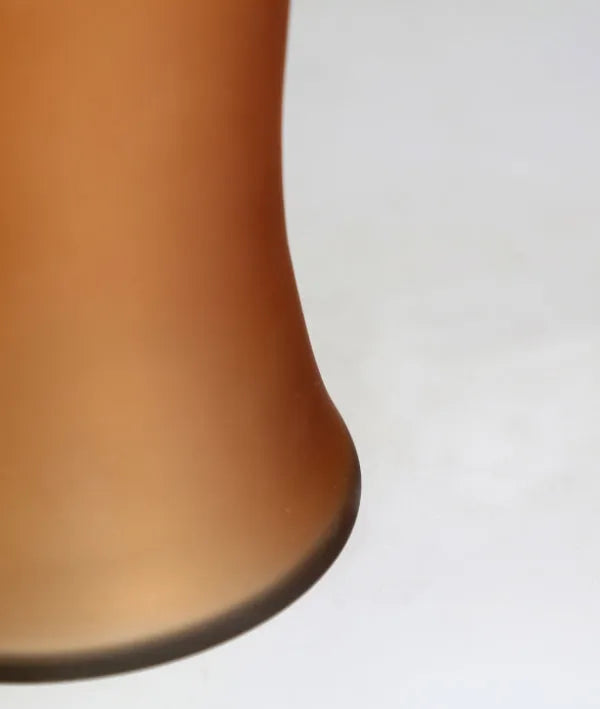 ELISEA oranje glazen vaas