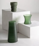 ELISEA groene glazen vaas