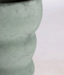 JEDA vaas van elegant groen glas