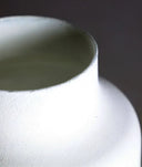 NAGORE vaas in wit glas