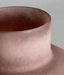 NAGYE vaas van elegant paars glas