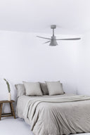 ventilador de techo con luz de acero y metacrilato ø132 cm 20 w cct seleccionable 3 palas, vista 10