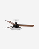 ventilador de techo con luz de aluminio ø106-132 cm, vista 3
