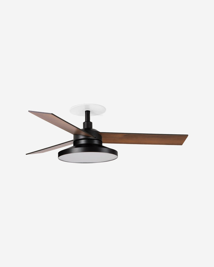 ventilador de techo con luz de aluminio ø106-132 cm, vista 3
