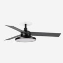 Ventilador de techo con luz de aluminio Ø106-160 cm alto 24 cm - Ventiladores de techo - El Workshop-Ø106 cm