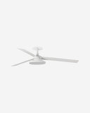 ventilador de techo con luz de aluminio ø106-160 cm alto 24 cm, vista 2