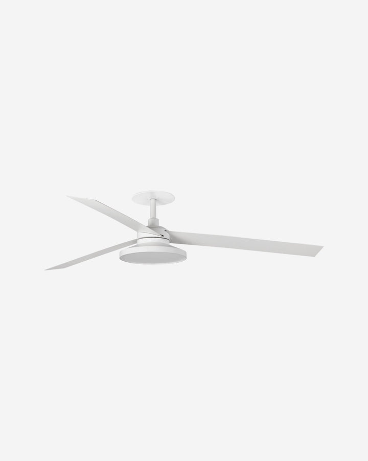 ventilador de techo con luz de aluminio ø106-160 cm alto 24 cm, vista 2