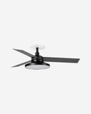 ventilador de techo con luz de aluminio ø106-160 cm alto 24 cm, vista 5