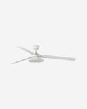 ventilador de techo con luz de aluminio ø106-160 cm alto 30 cm, vista 2