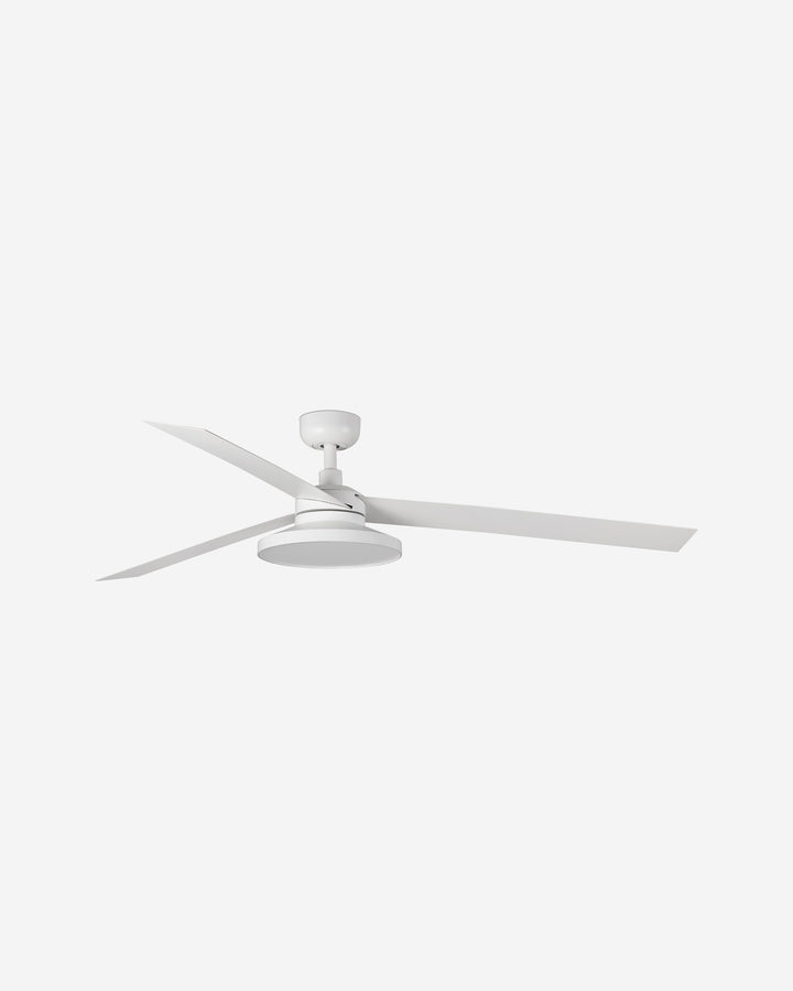 ventilador de techo con luz de aluminio ø106-160 cm alto 30 cm, vista 2