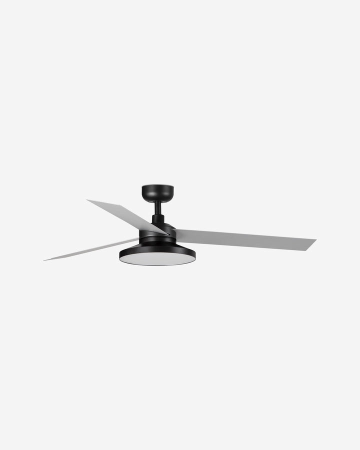 ventilador de techo con luz de aluminio ø106-160 cm alto 30 cm, vista 3