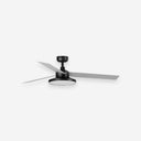 Ventilador de techo con luz de aluminio Ø106-160 cm alto 30 cm - Ventiladores de techo - El Workshop-Ø132 cm