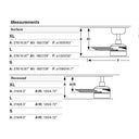 medidas de ventilador de techo con luz de aluminio y metacrilato negro mate ø132 cm