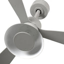 ventilador de techo inteligente con luz de acero y metacrilato ø132 cm 20 w cct seleccionable 3 palas, vista 5