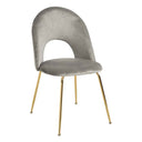 Silla WANDA Terciopelo / Gold