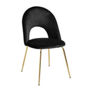 Silla WANDA Terciopelo / Gold