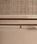 ALMACENAJE DE ZAPATOS WEURTZ de madera de fresno en tono marrón claro